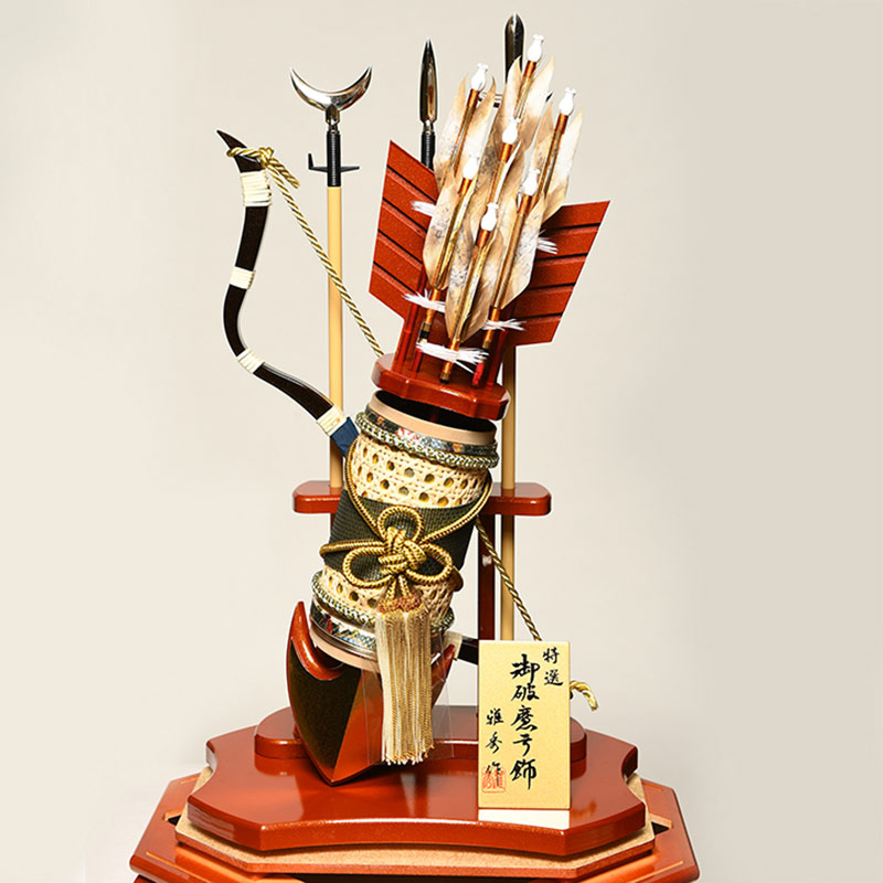 正月飾り 破魔弓 額 飾り 昴 8号 18号 天弓 ［TENKYU］｜人形の